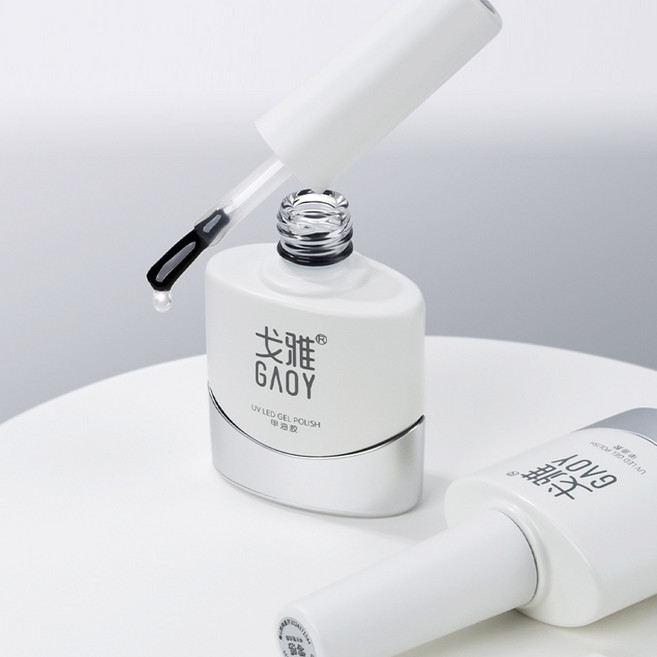 GOYA 솔리드 빌더 네일팁 젤 네일 연장 팁 글루 접착젤 빌더젤, 1개, 브러쉬 타입 11g