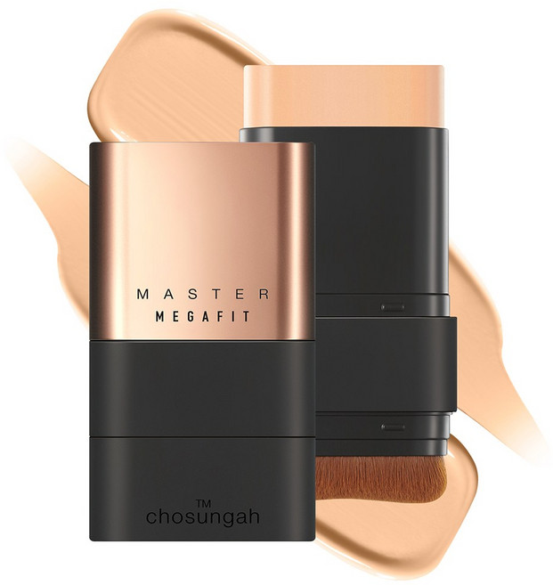 조성아TM 메가 핏 스틱 파운데이션 마스터 SPF50+ PA++++ 16g, 1개, 02 SAND BEIGE