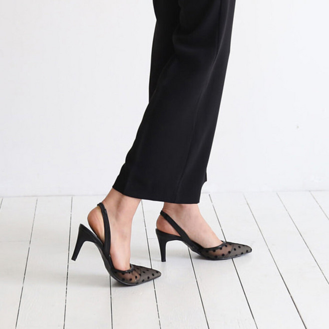 [발 잡아주는 핏] 기본/데일리 슬링백힐 7cm -gmans