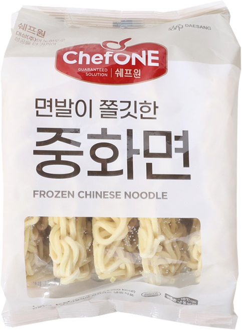 쉐프원 중화면, 230g, 8개