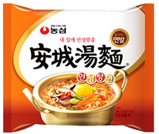 농심 안성탕면 125g, 20개