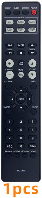 Denon CD 수신기 RCD-M41 RCD-M40 RCD-M39 예비 품목과 호환되는 원격 제어 RC-1204, 1개