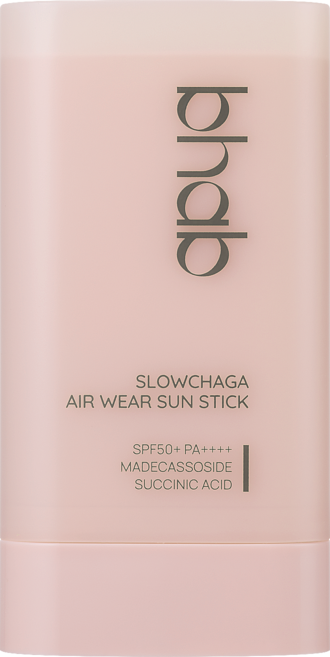 비햅 슬로우차가 에어웨어 선스틱 SPF50+PA++++, 1개, 18.5g