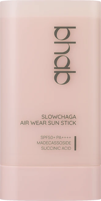 비햅 슬로우차가 에어웨어 선스틱 SPF50+PA++++, 1개, 18.5g - 쿠팡