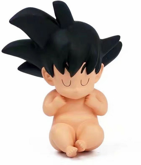 드래곤볼 장난감 아기 리틀 손오공 8CM 피규어, 1개