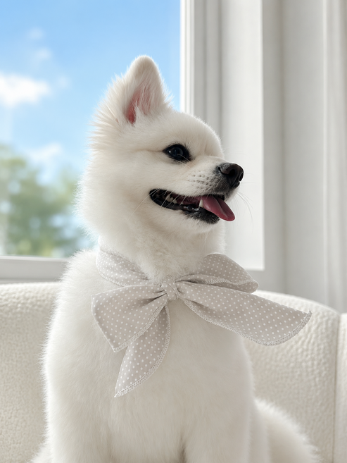 강아지 고양이 냉감 쿨스카프 쿨링 넥쿨러, 1개, 그레이
