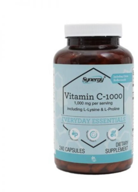 Vitacost 비타코스트 비타민C 1000 L-라이신 L-프롤린 240 캡슐 영양제 - 쿠팡