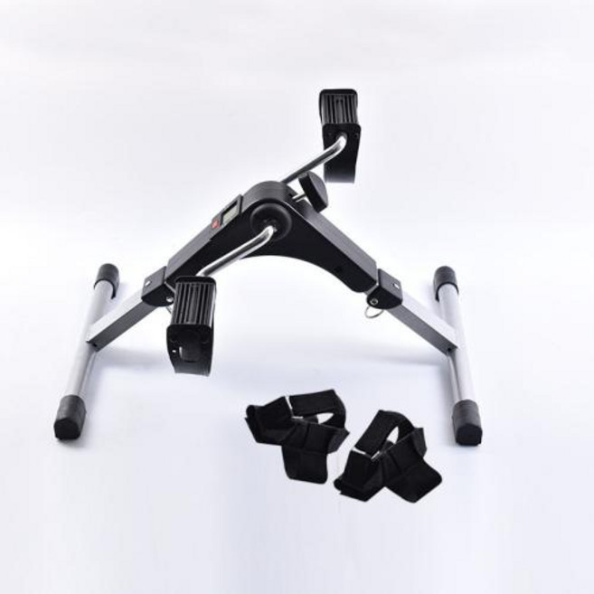 비아트 헬스 스텝퍼 미니 실내 자전거 발목 운동기구 핸드 훈련기, 13)블랙 그레이에 디럭스 고정발토시 한 쌍