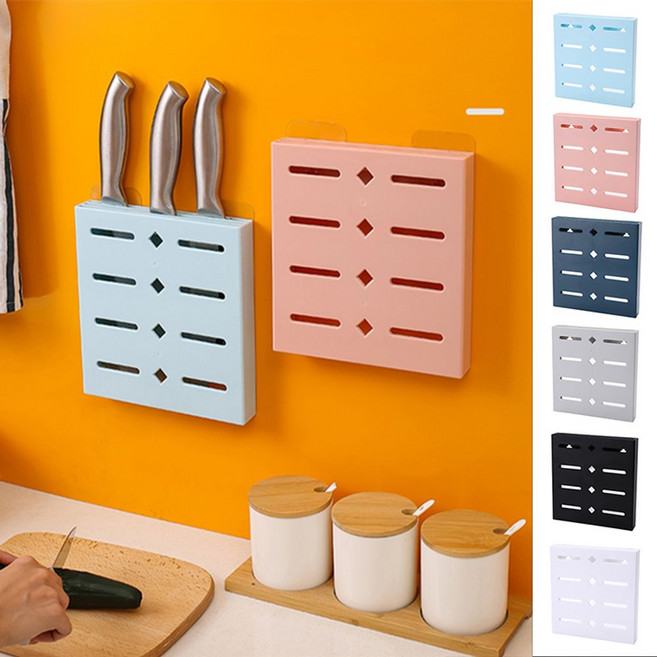 키밍 싱크대 칼꽂이 칼블럭 칼집 칼보관 6컬러 걸이형 hsm+5162kn, 그레이