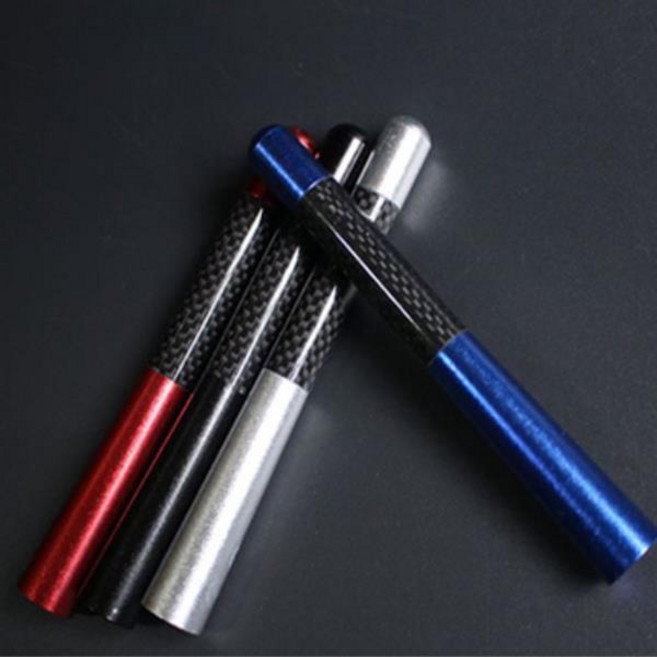 [모터스파이] 미니쿠퍼 호환 차량용 카본 안테나 자동차 장식 악세사리 튜닝 용품 순정교체형, 은색12cm