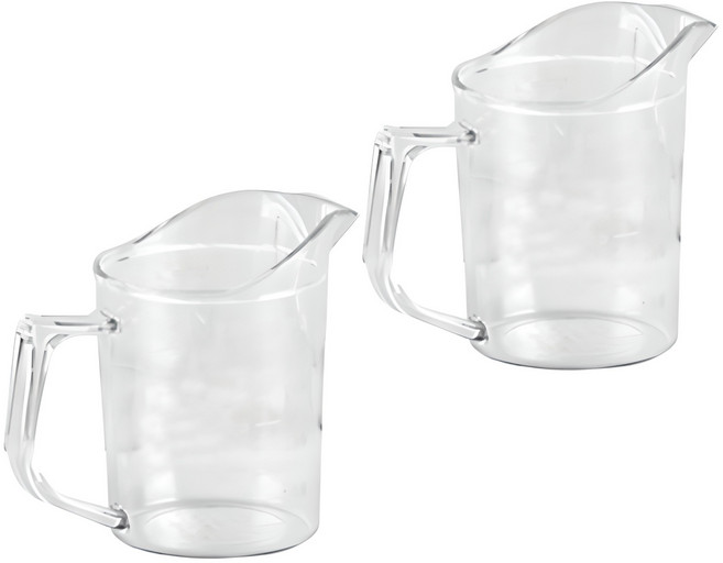 바이굿즈 PC 계량컵, 225ml, 2개
