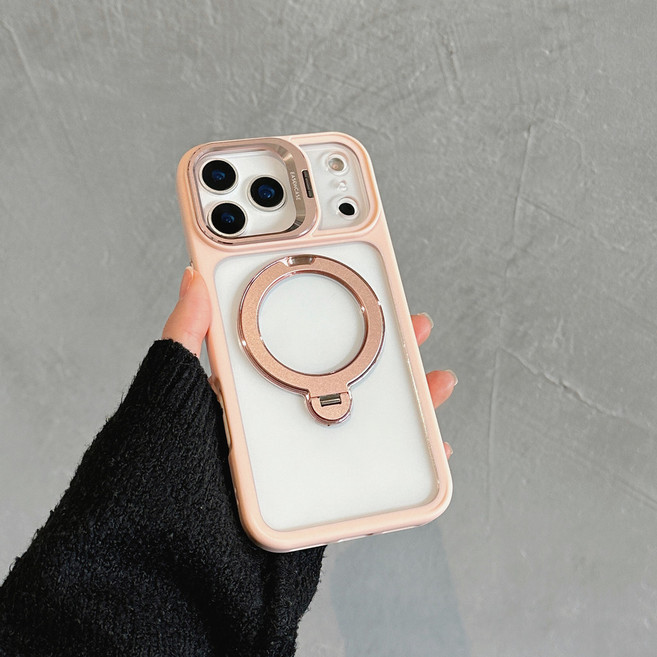 360°旋轉磁吸無線充電隱形手機殼 防摔保護殼