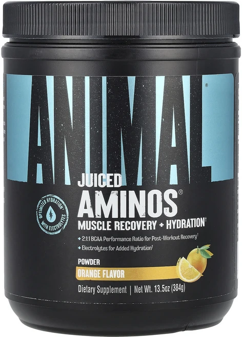 Animal Juiced Aminos® 분말 오렌지 384g(13.5oz), AnimalJuicedAminos분말오렌지384g135, 384g, 1개 - 쿠팡