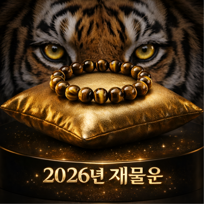 호복 천연 호안석 팔찌 5A 염주 재물운 행운 액막이 팔찌