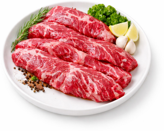 엉파 자연방목 호주산 목초 소고기(냉동), 250g, 1개, 구이용 토시살