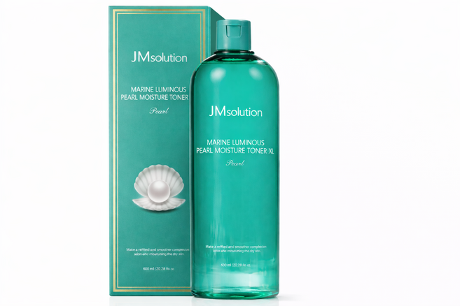 제이엠솔루션 청광 마린 진주 모이스처 토너 엑스 라지 펄, 1개, 600ml
