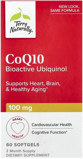 새해 첫좋은선물 Terry Naturally CoQ10 생체활성 유비퀴놀 소프트젤 60정 제대로 할인합니다, TerryNaturallyCoQ10생체활성유비퀴놀소프트, 1개 - 쿠팡