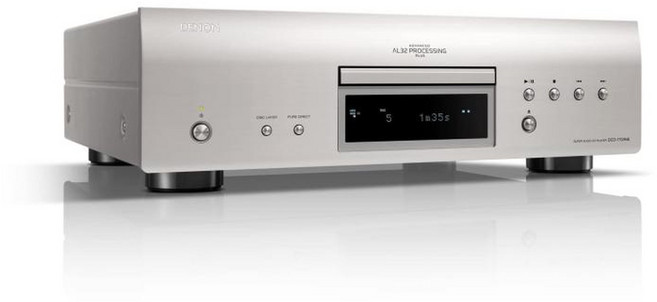 Denon 데논 DCD-1700NESP CD 플레이어 DCD-1700NE, 실버, 상세페이지 참조