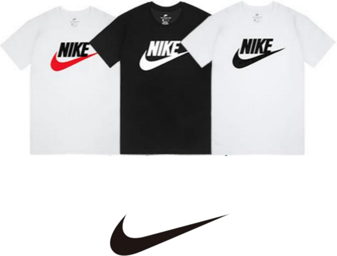 나이키 스우시 남자 여자 커플 공용반팔 러닝 런닝 반팔 티셔츠 푸츄라