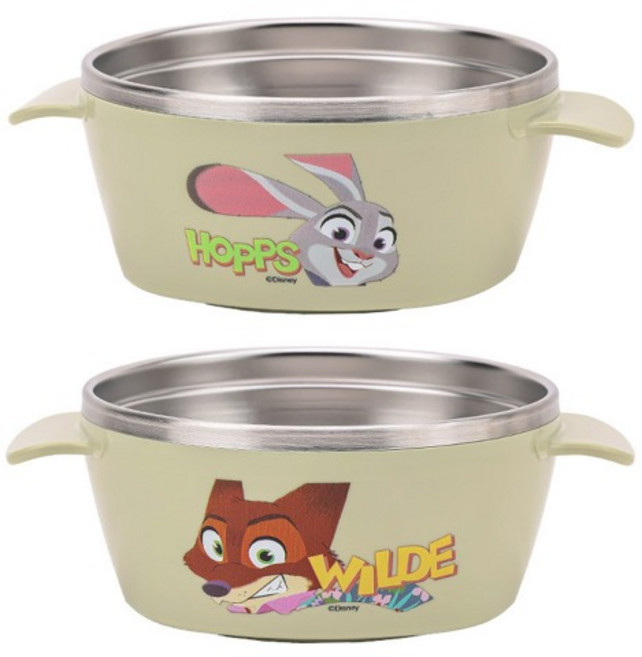 릴팡 주토피아2 컬리 식기세척기용 스텐대접 380ml