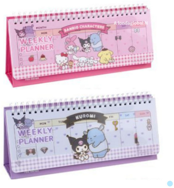 시나모롤 만년형 위클리 플래너