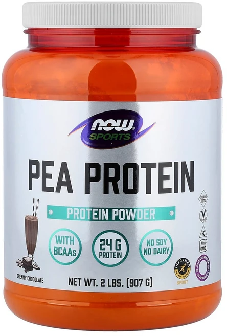 나우푸드 피 프로틴 파우더 단백질 보충제 크리미 초콜릿, 907g, 1개 - 쿠팡