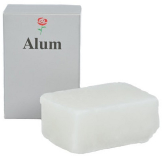 올드로즈 명반석 알럼 블럭 스틱 100g, 1개