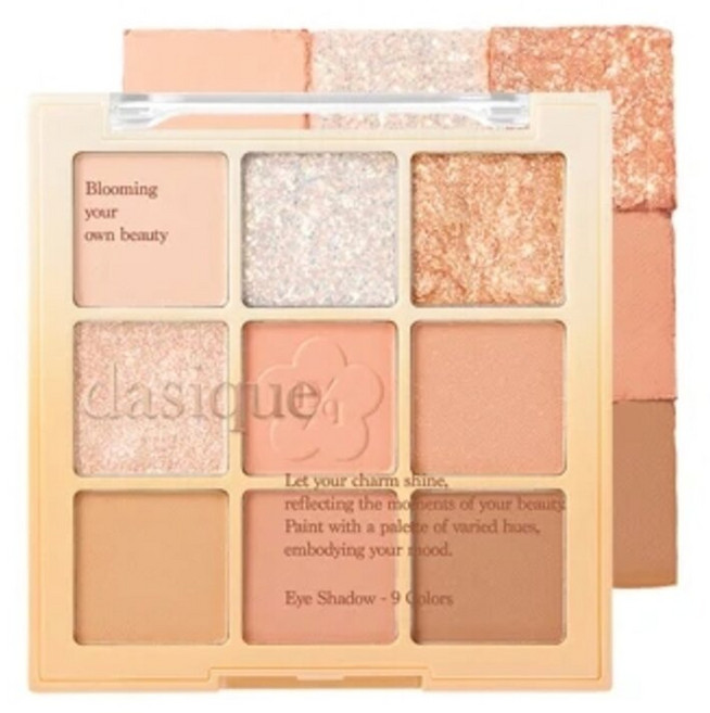 dasique 03 Spring Coral 16色眼影盤, 1個