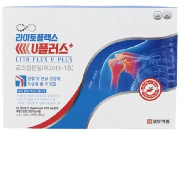 덴마크 라이토플렉스 60포 로즈힙 분말 관절 연골 부모님선물 효도선물, 1개, 60