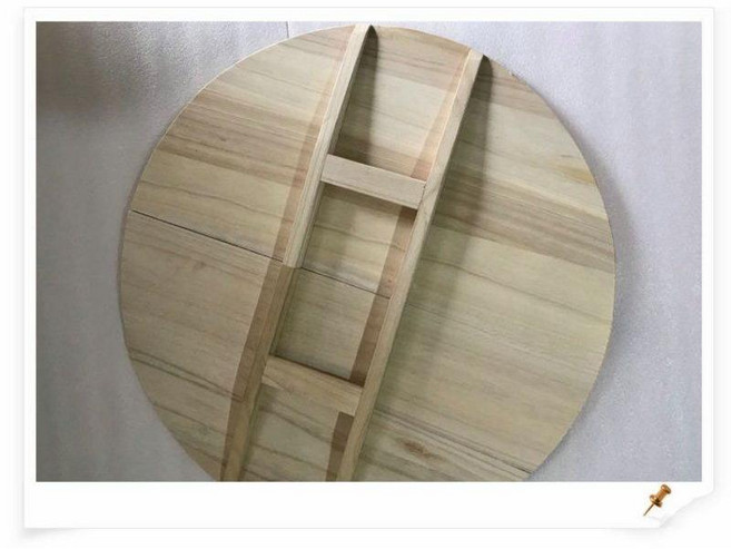 초대형 가마솥 나무뚜껑 특제 냄비 105cm 오동나무 분리형 손잡이 곰솥 밥솥 국밥, 100CM 100, 1개