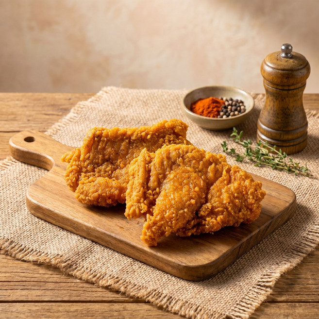 푸킹 국내산 통다리살패티 1kg, 1개