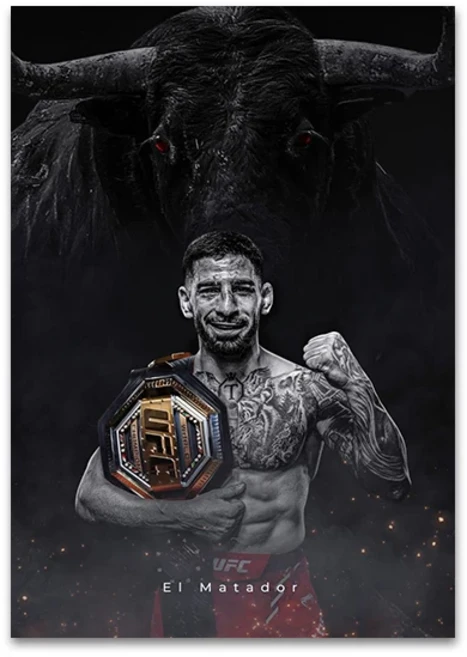 권투 파이팅 스타 캔버스 벽 아트 인쇄 포스터 MMA 장식 그림 현대 홈 스포츠 애호가 선물 Unframed, 50x70cm Unframed, 07 SW10208