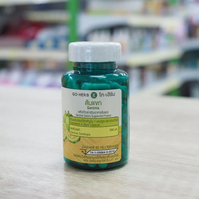 태국 가르시니아 캄보지아 캡슐 HCA다이어트 by GO-HERB, 1개, 100정 - 쿠팡