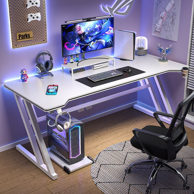 투에스리빙 컴퓨터 게이밍 책상, 화이트