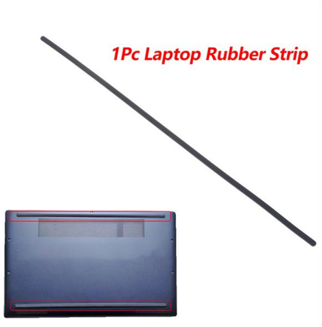 GOB-oLaptop 고무 스트립 하단 케이스 발 패드 HP Dragonfly G2 시리즈 용 접착 스트립 미끄럼 방지 매트, 1개