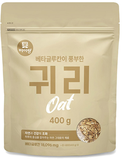 미이랑 귀리, 400g, 4개