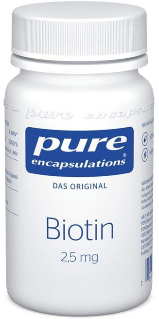 퓨어 인캡슐레이션 비오틴 2.5mg 60캡슐, 1개, 60정