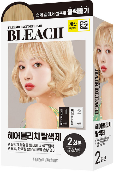 프리모팩토리 헤어 블리치 셀프 탈색제 블랙빼기, 1개, 80ml