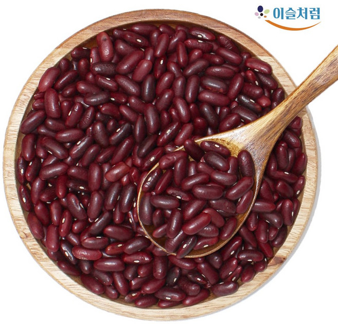 이슬처럼 2025년산 수입산(페루산) 강낭콩 5kg 홍대 적강낭콩 홍강낭콩 붉은강낭콩 빨간강낭콩, 1개