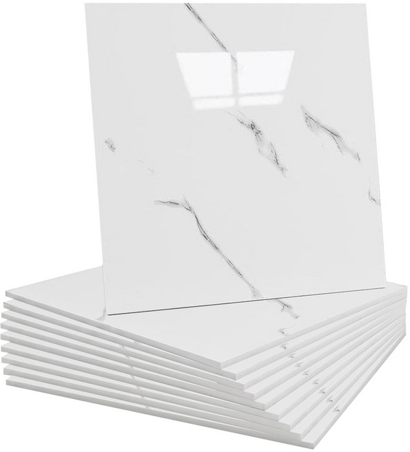 레디보드 대리석 데코 타일 폼블럭 30 x 30cm, 모던화이트, 10개