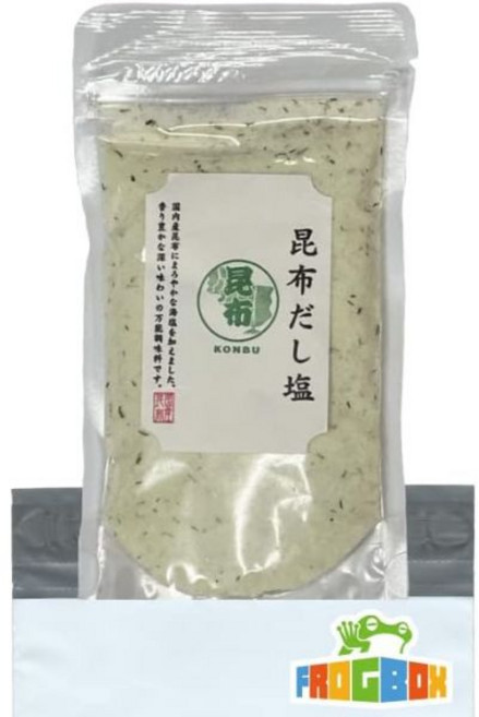 일식 국물 조미료 하기노 식품 다시 소금 주먹밥 오니기리 스프 찜밥 냄비 요리 파스타 라멘 찜그릇 찜찜 튀김 볶음 찬폰 유도후 참돔, 곤부다시 소금, 1개