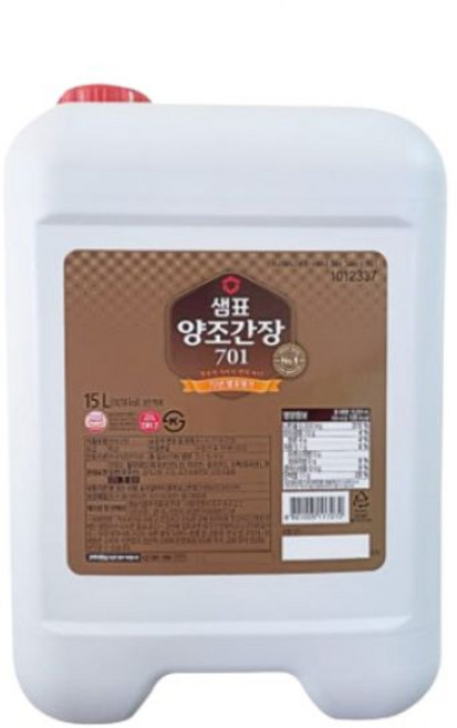 샘표 양조간장 701(업소용/대용량) 15L x 1개, 샘표 양조간장 701(업소용/대용량), 15L x 1개