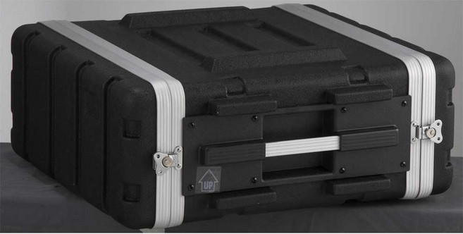 E&W 이앤더블유 PC4U PC-4U 이펙터용 4구 가벼운 ABS 랙케이스 앞뒤폭 좁음