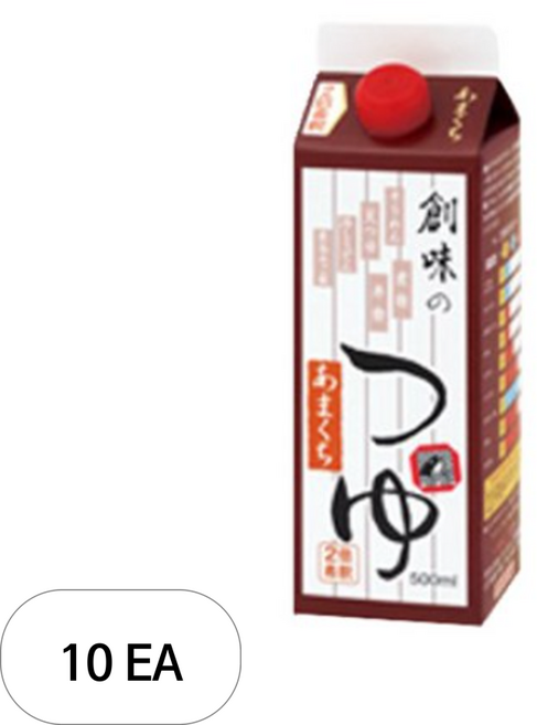 소미 쯔유 단맛, 500ml, 10개