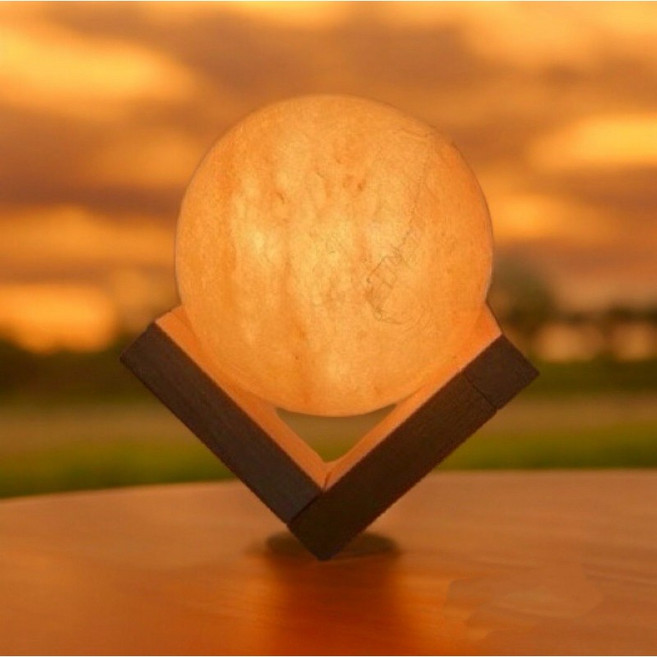 迷你USB圓球鹽燈 小夜燈 精油燈, usb圓球配立體時尚底座