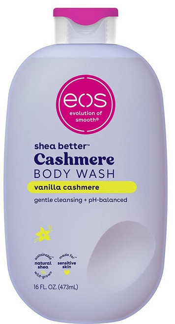 eos 시어 버터 바닐라 캐시미어 바디워시 473ml, 1개