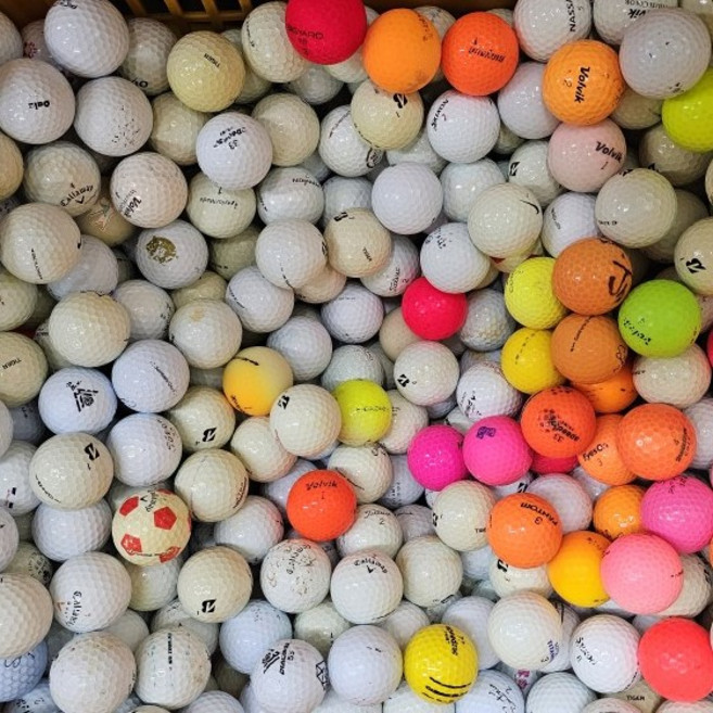 초보자 100돌이를 위한 연습용로스트볼, 혼합, 1개, 100개입