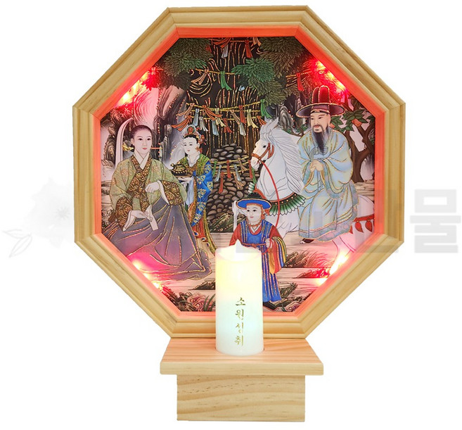 서낭(선황)탱화 전기초