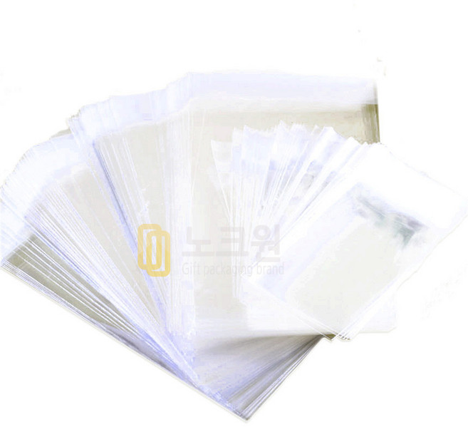 노크원 opp봉투 접착, 25 x 35 + 4(200매)