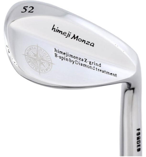 히메지몬자 다이아몬드 실버라도 샷건 슈퍼백스핀 단조 포지드 웨지 골프 웻지, 실버라도 실버 웨지 56도